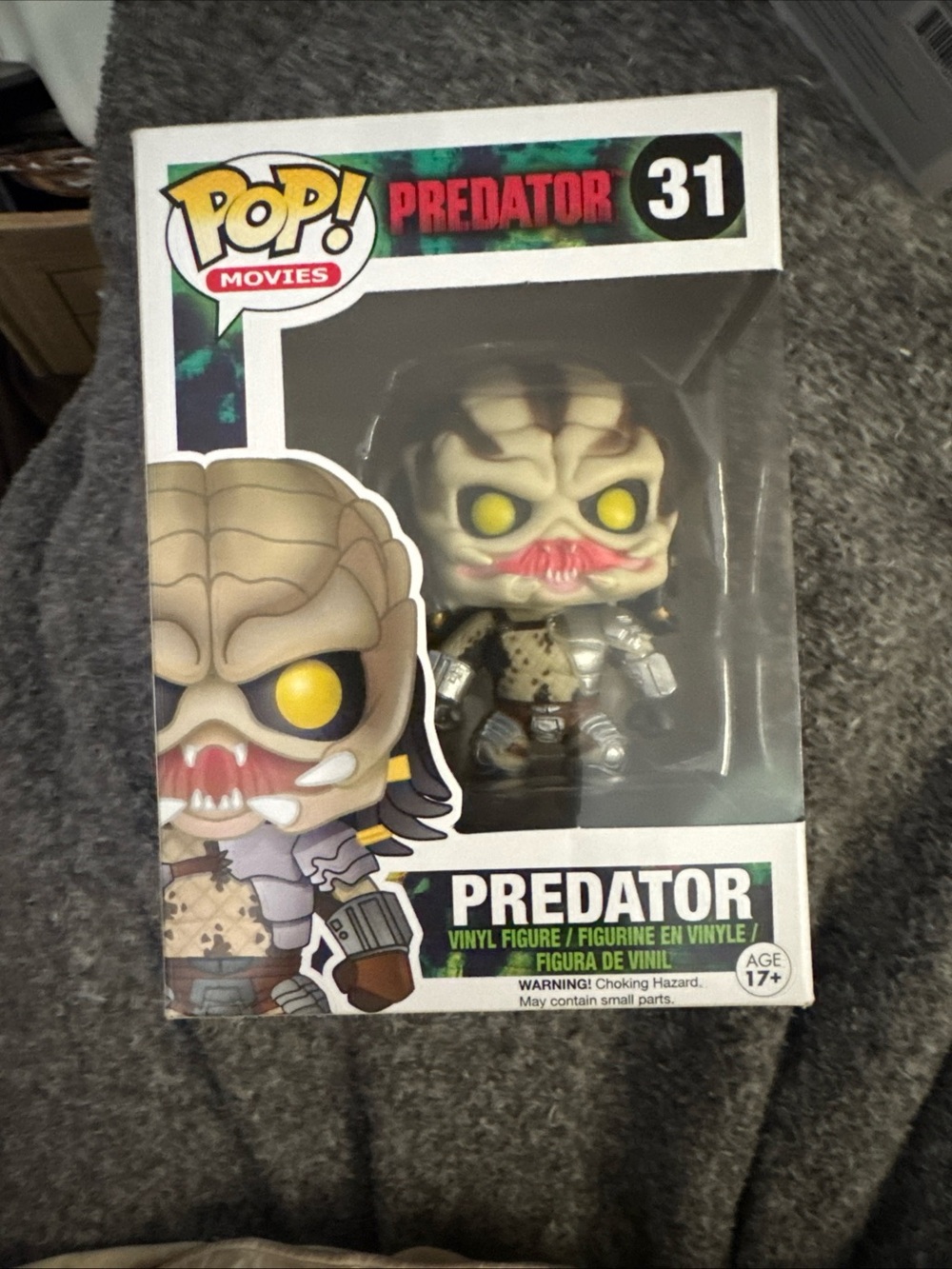 Funko Pop! Movies Predator #31 Vinyl Figure - Beige, Yellow & Silver